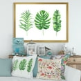 thumbnail image 3 of Designart 'Close Up Of Tropical Leaf Of Monstera IV' Farmhouse Framed Art Print, 3 of 4