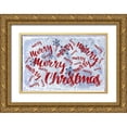 thumbnail image 1 of Murdock, Ramona 24x17 Gold Ornate Wood Framed with Double Matting Museum Art Print Titled - Merry Merry Christmas, 1 of 4