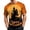 #10 Orange, variant on Men's Halloween Costumes Vintage Pumpkin All-Over Print Crew Neck Short Sleeve Blouse Classic Fit Party Soft Daily Casual T-Shirts,XL,White