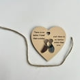thumbnail image 5 of Wooden Heart Pendant, Friendship Hanging Sign, Rustic Love Heart Plaque, Best Friend Gift Plaque, Hanging Love Sign with Saying, Friendship Keepsake Ornament, Wooden Heart Wall Decor, 5 of 5