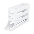 thumbnail image 4 of Egg Dispenser Egg Organizer for Refrigerator Slide Large Capacity Egg Holder Clear, 4 of 8