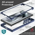 thumbnail image 6 of Innens Case with Built-in Screen Protector Full Cover for Samsung Galaxy S24 Ultra/S24 Plus/S24, Blue, 6 of 13