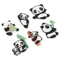thumbnail image 3 of Panda Embroidery Patch, Various Styles Panda Clothes Patches  For Shoe, 3 of 8