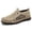Khaki, variant on Brown Loafers Men Size 15 Lightweight Comfortable Extra Wide Width Business Casual Shoes Men Zero Drop Breathable Mens Casual Shoes, Orthopedic Mens Loafers