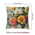 thumbnail image 4 of Creowell Spring Floral Throw Pillow Covers Home Sweet Home Flowers Truck Farmhouse Decorative Pillows Soft Cushion Cases for Couch Sofa Bed Home Decor 2pcs White, 4 of 7