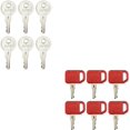 thumbnail image 1 of 6PCS Ignition Keys CH751 with 6PCS JD Ignition Key AT195302 Key, 1 of 6