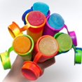 thumbnail image 4 of 6 PCS Popsicle Mold Reusable Ice Cream Molds Food-Grade Silicone Durable Safe Multi-Colored Popsicle Molds With Lid, 4 of 7