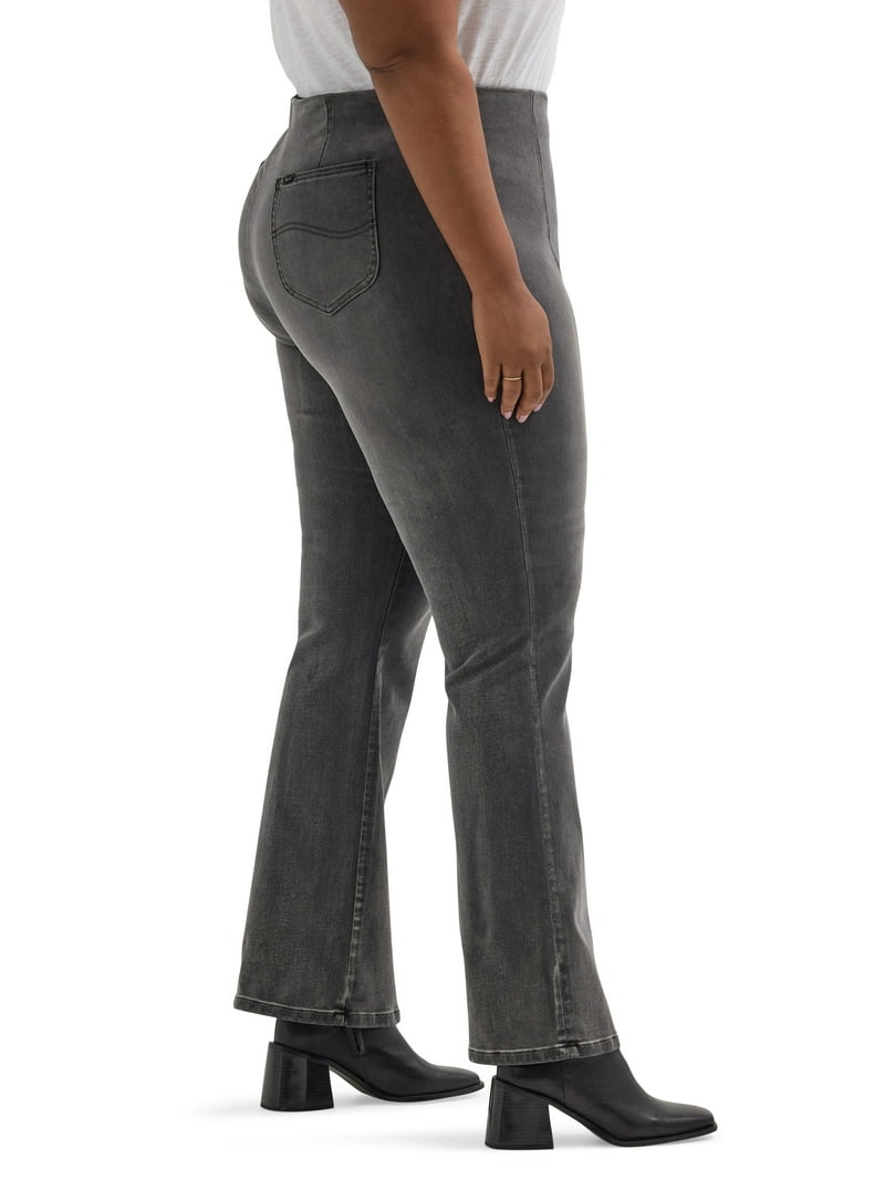 Lee Women's Plus Heritage High Rise Bootcut Jeans - Walmart.com
