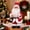 Multicolor A, variant on WWV Electric Jumping Santa Figure Classic Red Suit Dancing Ornament with Lolli Candy Cane for Christmas Table Window Decor Gift for Mom