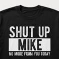 thumbnail image 3 of Funny Mike Name Graphic T-Shirt, Unisex Classic Fit Cotton Tee, 3 of 9