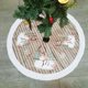 thumbnail image 3 of Adornos de falda de árbol de Navidad de felpa de 39 "/99 cm, muñeco de nieve, decoración de Reno de Santa para el hogar, decoración de fiesta de Navidad JFHHH pequeña, 3 of 4