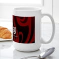 thumbnail image 6 of CafePress - Bdb Red Mugs - 15 oz Ceramic Large White Novelty Mug, 6 of 6