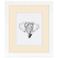 thumbnail image 2 of ArtToFrames 9x9" Matted Picture Frame with 5x5" Single Mat Photo Opening Framed in 1.25" Satin White Frame and 2" Alabaster Mat (FWM-3966-9x9), 2 of 8