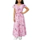 thumbnail image 1 of Vestido de Verano de Manga Corta Niños Estilo de Ocio Impreso, Vestido de Fiesta de Navidad de Niñas Manga Corta Casual para Uso Diario, 1 of 9