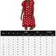 thumbnail image 2 of Vestido De Las Señoras Vestido de lunares para mujer Vestido transpirable con estampado femenino para vacaciones (Rojo L) Cgtredaw para Mujer Rojo T L, 2 of 9
