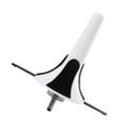thumbnail image 3 of Tineasur White Foldable Trumpet Stand with Felt Holder, Metal Legs, Portable and Stable Tripod Design for Musicians, 3 of 6
