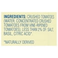 Tuttorosso Crushed Tomatoes with Basil, 28 oz Can