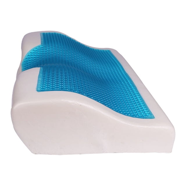 Cooling Memory Pillows Neck Back Sleeping Pillow Cooling Memory Orthopedic Pillows Gel Neck Pillows Sleeping Cervical Pillow Neck Support Pillow Without Cover 19.7 X 11.8in