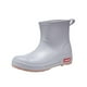 thumbnail image 1 of Botas de lluvia para mujer Botas de lluvia de pantorrilla baja impermeables para días lluviosos Lluvia versátil 240cmx17cm, 1 of 8