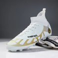 thumbnail image 2 of Zapatos de fútbol para hombres, botas de fútbol para niños, niñas, estudiantes, tacos para adultos, entrenamiento de hierba, Partido de césped, fútbol profesional al aire libre, nuevo, 2 of 5