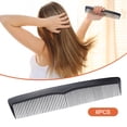 thumbnail image 1 of DFC Hair Dressing Table Coarse/Fine Hair Comb Set Black 8 Inch (6 Pack), 1 of 9