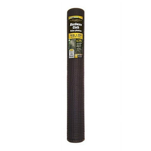 Midwest Air Tech-Import  24 x 25 ft Plastic Hardware Cloth Roll, Black