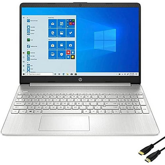 HP 2021 Newest 15.6" IPS Full HD Touch-Screen Laptop, AMD Ryzen 7 4700U Processor, Numeric Keypad, Webcam, Non-Backlit-KB, 32GB DDR4 RAM, 1024GB PCIE SSD, - Windows 10 Home - Silver