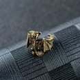 thumbnail image 3 of DPTALR Little Flying Dragon Opening Ring able Dinosaur Luminous Ring Hip Hop Creative Jewelry, 3 of 3