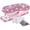 Pure Pink, variant on Rhinestone Stapler for Desk- Bling Crystal Desktop Stapler with 2000 Silver Staples, 25 Sheet Capacity, Elegant Office Staplers & Dazzling Desk Accessory for Women Lady (Black Gold)