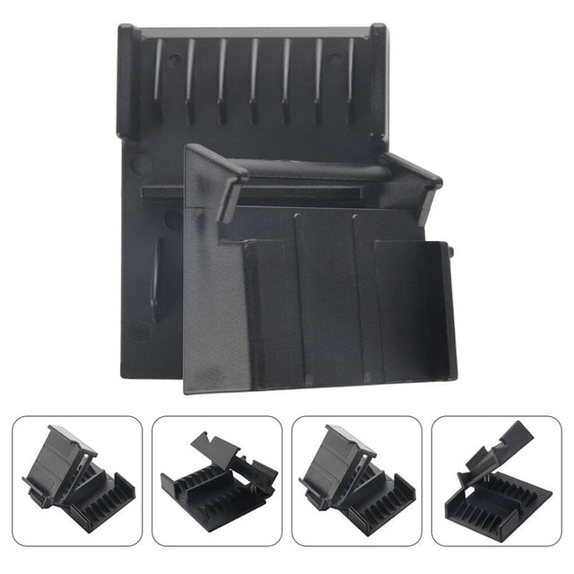 Moluckfu Peine Guía Para Cortadora De Con Protección Para Puntas Abiertas En ABS Negro