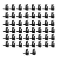 thumbnail image 2 of yuksok 50 Pieces Light Hanger Hooks Screw Hooks High Performance Light Fixtures Holiday Black, 2 of 9