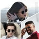 thumbnail image 2 of Gafas de sol redondas polarizadas Joopin, gafas de sol circulares con protección UV para hombre y mujer, disfraz de gafas de sol pequeñas (paquete negro simple), 2 of 6