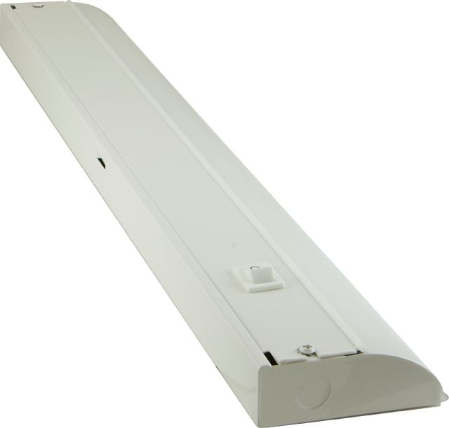 GE 24 INCH ADVANTAGE FLUORESCENT LIGHT FIXTURE WITH BULB 