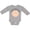 AC-Heather Grey, variant on Inktastic Future Chiropractor Baby Boys or Girls Long Sleeve Baby Bodysuit