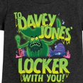 thumbnail image 3 of Spongebob Squarepants - Spongebob: The Search For Squarepants To Davey Jones Locker Girls' Fitted Short Sleeve Graphic T-Shirt, 3 of 6