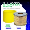 thumbnail image 3 of APPLAYERR Air Filter Set For GX340 GX390 Generators Pressure Washers Lawn Mowers Tillers Excellent Filtration, 3 of 10