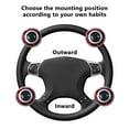thumbnail image 4 of Steering Wheel Booster Knob, Multifunctional Car Steering Wheel Knob, 360-Degree Rotation, Alloy with Carbon Fiber Texture, Easy Installation, Car Turning Helper, 4 of 7