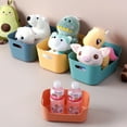thumbnail image 3 of CAROOTU Storage Basket with Handles Thick PP Materials Portable Desktop Sundries Snack, 3 of 5