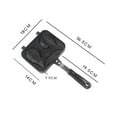 thumbnail image 4 of Kitchen Japanese Taiyaki Fish Shaped Hot Dessert Waffle Cake Maker Pan Pancake Double Pan Fry Pan Waffle Molds, 4 of 5