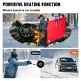 thumbnail image 3 of KFFKFF 8KW Diesel Air Heater Muffler Diesel Heater 12V 8000W Diesel Parking Heater Remote Control Remote Control with LCD Switch for Car Bus Trucks Motorhome and Boats, 3 of 9