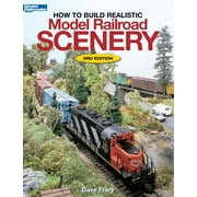 Angle View: Model Railroader Books: How to Build Realistic Model Railroad Scenery (Edition 3) (Paperback)