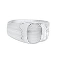 thumbnail image 3 of AFFY Men's Superior 14k White Gold Over 925 Sterling Silver Signet Ring, Ring Size-11, 3 of 3