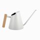 thumbnail image 2 of Regadera de Metal de acero inoxidable de 900ml, regadera pequeña y moderna para interior, casa, bonsái, jardín al aire libre, flor decorativa Blanco Soledad Regadera, 2 of 10