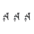 thumbnail image 1 of Wosthever Linterna de pared negra para exteriores, iluminación moderna para puerta delantera, decoración de jardín, iluminación de pared para Type1 NO1, 1 of 6