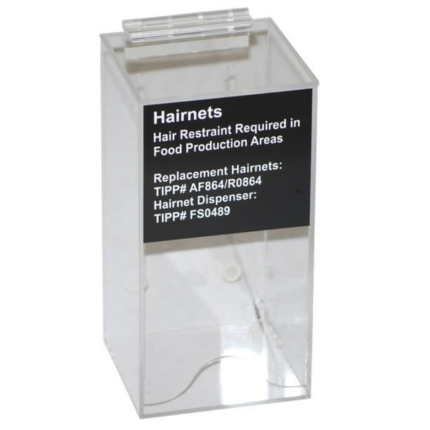 CalMil WA7043 Hair Net Dispenser with Label and Mounting Hardware