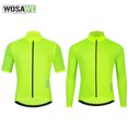thumbnail image 2 of WOSAWE Maillot de ciclismo de verano 2024 de manga larga y manga corta, ajustado, para hombre, transpirable, para ciclismo de montaña, 2 of 5
