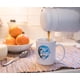 thumbnail image 2 of Taza de café Surreal Entertainment con retrato en acuarela de Bob Ross, 2 of 7