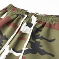 thumbnail image 6 of Dresfit Cargo Shorts for Men Long Drawstring Camo Shorts 2026 Summer Stretch Hiking Sweat Shorts Big and Tall Camouflage Wide Leg Outdoor Carpenter Shorts S, 6 of 6