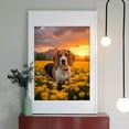 thumbnail image 2 of Diamond Art Kit for Adults, Beagle Sunset Field Diamond Painting for Adults Beginners, 5D DIY Diamond Art Painting Kits, Colorful Diamond Painting Craft for Home Decor 12x16, 2 of 7