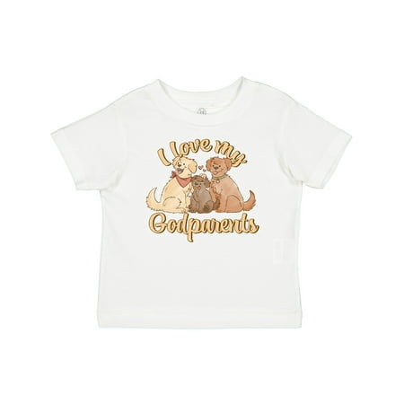 

Inktastic I Love My Godparents Cute Dogs Gift Baby Boy or Baby Girl T-Shirt